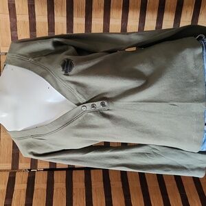 Harley Davidson green tshirt